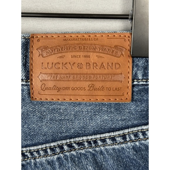 Lucky Brand Women's High Rise Wide Leg Jeans Medium Wash Size 6 28x30 - Picture 4 of 9